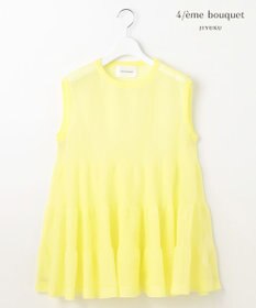 自由区 【カトリエムブーケ】Pure et feminine シアーティアードプルオーバー