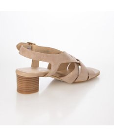 ing <ing>レザーメッシュサンダル