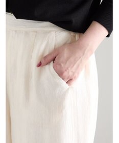 Te chichi チーフ刺繍ラップスカート付きパンツ