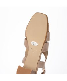 ing <ing>レザーメッシュサンダル