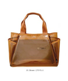 ROOTOTE 3670【仕切り+自立】LT.デリ.パルーティ.クリア-A