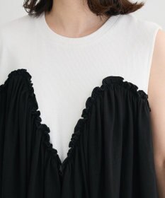 Green Parks ・ＳＵＧＡＲ　ＳＰＯＯＮ　ギャザーノースリーブワンヒ