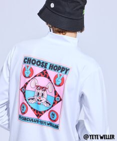 PW CIRCULUS 【UNISEX】【コラボアイテム】Yeyeコラボ ロングスリーブモックネックT ゴルフ