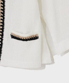 GRACE CONTINENTAL ツイーディーニットカーディガン