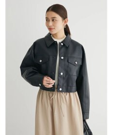 Green Parks ・ＥＬＥＮＣＡＲＥ　ＤＵＥ　合皮Ｇジャン