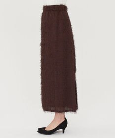 uncrave 【手洗い可】フリンジ ジャガード スカート（uncrave STANDARD）