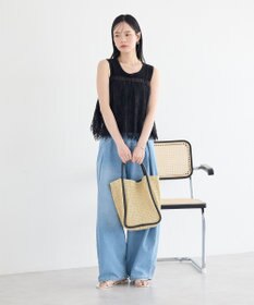 earth music&ecology タックバルーンデニム