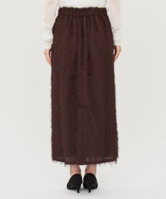 uncrave 【手洗い可】フリンジ ジャガード スカート（uncrave STANDARD）