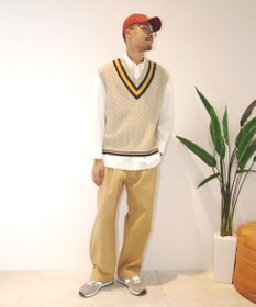 J.PRESS YORK STREET 【UNISEX】チルデン ニットベスト