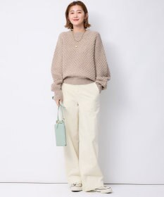 23区 S 【一部店舗限定/洗える】ハニカム ニット