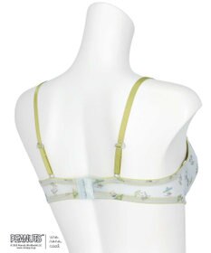 une nana cool 【ノンワイヤーブラ】リボンブラ　MADE WITH PEANUTS