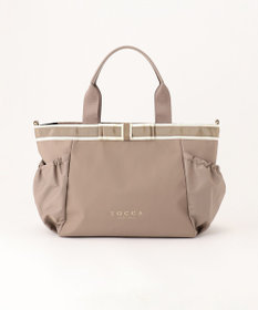 DUAL RIBBON NYLON TOTE L トートバッグ L / TOCCA | ファッション通販