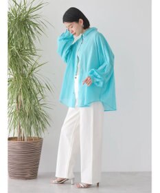 AMERICAN HOLIC 接触冷感＋速乾　強撚シアーボイルＢＩＧシャツ