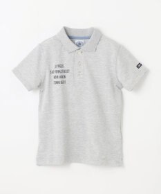 J.PRESS KIDS 【100-130cm】T/C ライト カノコ 半袖ポロシャツ