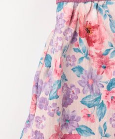 ANY KIDS 花柄ドッキングワンピース