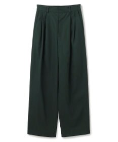 BEIGE， 【洗える】GAZANIA / コットンチノ2タックワイドパンツ