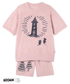 une nana cool 【ムーミン】なめらかふわふわプルオーバー&ハーフパンツセット