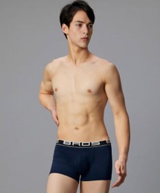 WACOAL MEN ボクサーパンツ 【2枚組】 綿混(本体) フロント快適設計 肌あたり軽減設計 前閉じ 下着 ボクサーブリーフ メンズ GT3500 /ブロス バイ ワコールメン