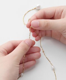 TOCCA PEARL WALTZ LARIAT NECKLACE ネックレス