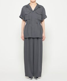 uncrave ドレープツイル ミリタリー ジャケット