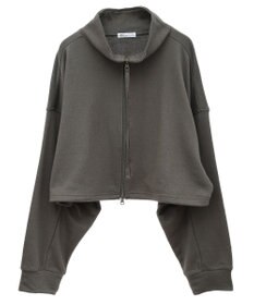 CRAFT STANDARD BOUTIQUE 【WEB限定】裏毛ダブルジップショートスウェット/24AW
