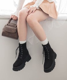 WEGO レースアップショートブーツ