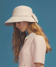 TOCCA 【サイズ調整可】RIBBON KNOT WOOLY BUCKETHAT バケットハット