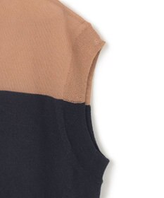 BEIGE， 【洗える】CARNOT / バイカラーニット