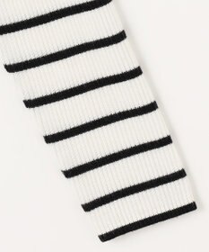 ANY ウールブレンドリブニット