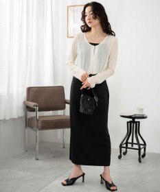 WEGO 【紫外線対策】シアーカーディガン