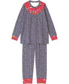 tsumori chisato SLEEP ツモリチサト パジャマ 長袖 長ズボン ルームウェア 綿100%(本体) ミニ裏毛素材 上下セット かぶりタイプ tsumori chisato SLEEP UDX552 /ワコール