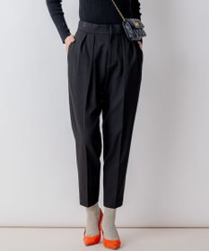 組曲 S 2WAYウォームストレッチ テーパード パンツ