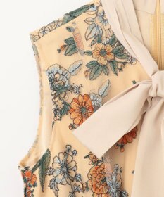 GRACE CONTINENTAL フラワーマーメイドドレス