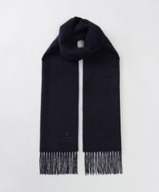 AURORA LANVIN COLLECTION ランバン コレクション カシミヤ 無地マフラー（幅30cm)