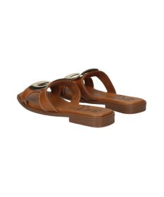 INTER-CHAUSSURES 【Oh my Sandals】メタルバックルフラットサンダル