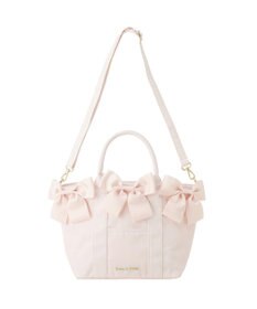 Maison de FLEUR ボリュームリボン2Wayトートバッグ