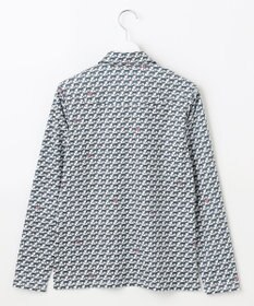 23区GOLF 【WOMEN】【吸水速乾/UVカット】ハンタードッグ柄シャツ