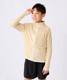 OP／FILA 【Ocean Pacific】フルジップ OPロゴラッシュガード