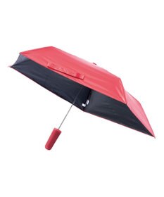 MOONBAT 【Pitaa】ハーフカプセル 無地 晴雨兼用日傘 折りたたみ傘 遮光率100%/UVカット率100%/UPF50+/遮熱効果/撥水加工/軽量/50cm