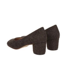 Bridget Birkin 【Bridget Birkin】ツイードヒールアップオブリークパンプス