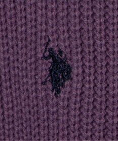 WEGO U.S. POLO ASSN.|別注畔編みハーフジップセーター