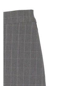 Green Parks きれいシルエットチェック裾フレアスカート