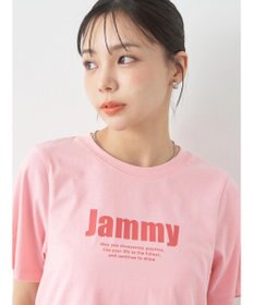 earth music&ecology ロゴソリッドミニマルＴシャツ