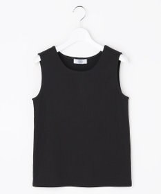 J.PRESS LADIES S 針抜きフライス ノースリーブ カットソー