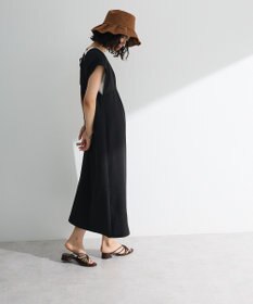 Green Parks フレンチスリーブレースアップジャンスカ