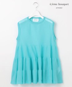 自由区 【カトリエムブーケ】Pure et feminine シアーティアードプルオーバー