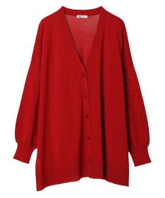 CRAFT STANDARD BOUTIQUE UVカット/接触冷感/マシンウォッシャブル/Vネックビッグニットカーディガン
