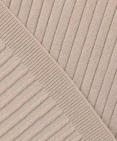 ANY 【洗濯機可能】ポロカラーニット