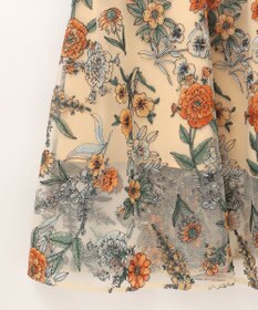 GRACE CONTINENTAL フラワーマーメイドドレス