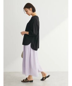 Green Parks ＢＰスキッパー七分袖カットプルオーバー